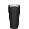 imageYETI Rambler 26 oz Straw Cup Vacuum Insulated Stainless Steel with Straw LidBlack