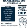 imageYETI Rambler 26 oz Straw Cup Vacuum Insulated Stainless Steel with Straw LidCanopy Green