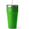 imageYETI Rambler 26 oz Straw Cup Vacuum Insulated Stainless Steel with Straw LidCanopy Green