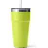 imageYETI Rambler 26 oz Straw Cup Vacuum Insulated Stainless Steel with Straw LidChartreuse