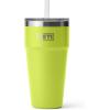imageYETI Rambler 26 oz Straw Cup Vacuum Insulated Stainless Steel with Straw LidChartreuse