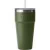 imageYETI Rambler 26 oz Straw Cup Vacuum Insulated Stainless Steel with Straw LidHighlands Olive