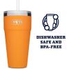 imageYETI Rambler 26 oz Straw Cup Vacuum Insulated Stainless Steel with Straw LidKing Crab