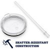 imageYETI Rambler 26 oz Straw Cup Vacuum Insulated Stainless Steel with Straw LidPower Pink