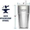 imageYETI Rambler 26 oz Straw Cup Vacuum Insulated Stainless Steel with Straw LidReef Blue