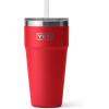 imageYETI Rambler 26 oz Straw Cup Vacuum Insulated Stainless Steel with Straw LidRescue Red