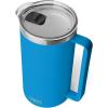 imageYETI Rambler 64 oz Pitcher Vacuum Insulated Stainless Steel with MagSlider Lid NavyBig Wave Blue