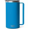 imageYETI Rambler 64 oz Pitcher Vacuum Insulated Stainless Steel with MagSlider Lid NavyBig Wave Blue