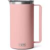 imageYETI Rambler 64 oz Pitcher Vacuum Insulated Stainless Steel with MagSlider Lid NavySandstone Pink