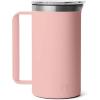 imageYETI Rambler 64 oz Pitcher Vacuum Insulated Stainless Steel with MagSlider Lid NavySandstone Pink