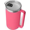 imageYETI Rambler 64 oz Pitcher Vacuum Insulated Stainless Steel with MagSlider Lid NavyTropical Pink
