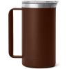 imageYETI Rambler 64 oz Pitcher Vacuum Insulated Stainless Steel with MagSlider Lid NavyWetlands Brown