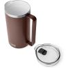 imageYETI Rambler 64 oz Pitcher Vacuum Insulated Stainless Steel with MagSlider Lid NavyWetlands Brown