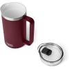 imageYETI Rambler 64 oz Pitcher Vacuum Insulated Stainless Steel with MagSlider Lid NavyWild Vine Red