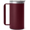 imageYETI Rambler 64 oz Pitcher Vacuum Insulated Stainless Steel with MagSlider Lid NavyWild Vine Red