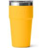 imageYETI Rambler Stackable Pint Vacuum Insulated Stainless Steel with MagSlider LidAlpine Yellow