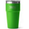 imageYETI Rambler Stackable Pint Vacuum Insulated Stainless Steel with MagSlider LidCanopy Green