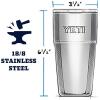 imageYETI Rambler Stackable Pint Vacuum Insulated Stainless Steel with MagSlider LidReef Blue