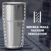 imageYETI Rambler Stackable Pint Vacuum Insulated Stainless Steel with MagSlider LidWhite