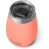 imageYETI Rambler 10 oz Wine Tumbler Vacuum Insulated Stainless Steel with MagSlider LidCoral