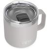 imageYETI Rambler 14 oz Mug Vacuum Insulated Stainless Steel with MagSlider Lid StainlessGranite Gray