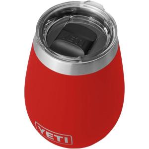 imageYETI Rambler 10 oz Wine Tumbler Vacuum Insulated Stainless Steel with MagSlider LidCanyon Red