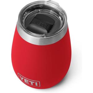 imageYETI Rambler 10 oz Wine Tumbler Vacuum Insulated Stainless Steel with MagSlider LidRescue Red