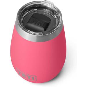 imageYETI Rambler 10 oz Wine Tumbler Vacuum Insulated Stainless Steel with MagSlider LidTropical Pink