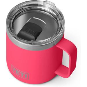 imageYETI Rambler 14 oz Mug Vacuum Insulated Stainless Steel with MagSlider Lid StainlessBimini Pink