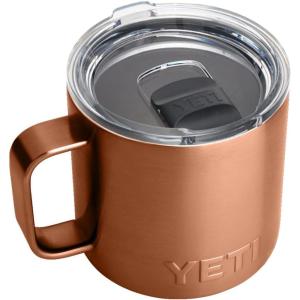 imageYETI Rambler 14 oz Mug Vacuum Insulated Stainless Steel with MagSlider Lid StainlessCopper