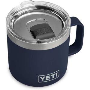 imageYETI Rambler 14 oz Mug Vacuum Insulated Stainless Steel with MagSlider Lid StainlessNavy