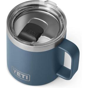 imageYETI Rambler 14 oz Mug Vacuum Insulated Stainless Steel with MagSlider Lid StainlessNordic Blue