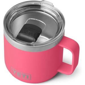 imageYETI Rambler 14 oz Mug Vacuum Insulated Stainless Steel with MagSlider Lid StainlessTropical Pink