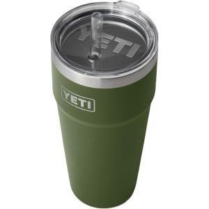 imageYETI Rambler 26 oz Straw Cup Vacuum Insulated Stainless Steel with Straw LidHighlands Olive