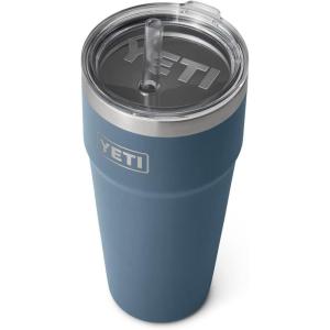 imageYETI Rambler 26 oz Straw Cup Vacuum Insulated Stainless Steel with Straw LidNordic Blue