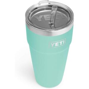 imageYETI Rambler 26 oz Straw Cup Vacuum Insulated Stainless Steel with Straw LidSeafoam