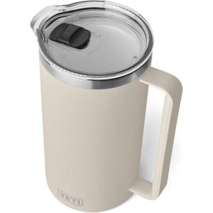imageYETI Rambler 64 oz Pitcher Vacuum Insulated Stainless Steel with MagSlider Lid NavyCape Taupe