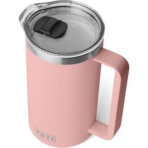 imageYETI Rambler 64 oz Pitcher Vacuum Insulated Stainless Steel with MagSlider Lid NavySandstone Pink