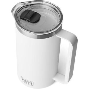 imageYETI Rambler 64 oz Pitcher Vacuum Insulated Stainless Steel with MagSlider Lid NavyWhite