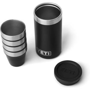 imageYETI Shot Glasses with Carrying Case Set of 4Black