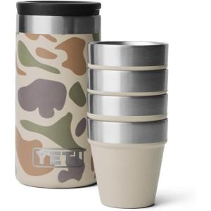 imageYETI Shot Glasses with Carrying Case Set of 4Tan Camo