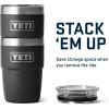 imageYETI Rambler 8 oz Stackable Cup Stainless Steel Vacuum Insulated Espresso Cup with MagSlider LidBlack