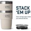 imageYETI Rambler 8 oz Stackable Cup Stainless Steel Vacuum Insulated Espresso Cup with MagSlider LidCape Taupe