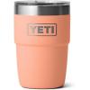imageYETI Rambler 8 oz Stackable Cup Stainless Steel Vacuum Insulated Espresso Cup with MagSlider LidLowcountry Peach