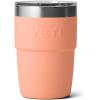 imageYETI Rambler 8 oz Stackable Cup Stainless Steel Vacuum Insulated Espresso Cup with MagSlider LidLowcountry Peach