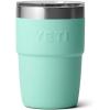 imageYETI Rambler 8 oz Stackable Cup Stainless Steel Vacuum Insulated Espresso Cup with MagSlider LidSeafoam