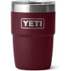 imageYETI Rambler 8 oz Stackable Cup Stainless Steel Vacuum Insulated Espresso Cup with MagSlider LidWild Vine Red