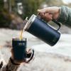 imageYETI Rambler French Press Coffee Maker with GroundsControl FilterBig Wave Blue