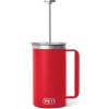 imageYETI Rambler French Press Coffee Maker with GroundsControl FilterRescue Red