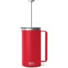 imageYETI Rambler French Press Coffee Maker with GroundsControl FilterRescue Red
